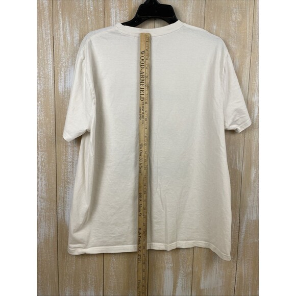 Puffzilla Attack Reykjavik Stanley/Stella T-Shirt Size US Large Off-White *Rare* - Picture 5 of 8